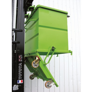 Benne Fond Ouvrant 830 L Socle 2