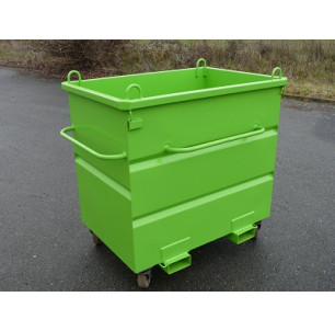 Caisson rotatif 1250 L Roues 2