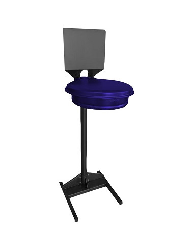 Socle simple Couvercle Bleu