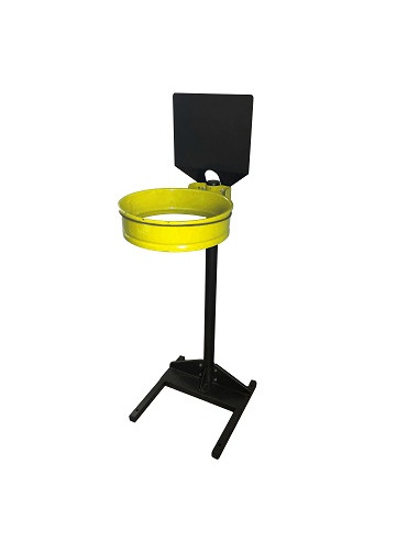 Socle simple Ecollecto Jaune
