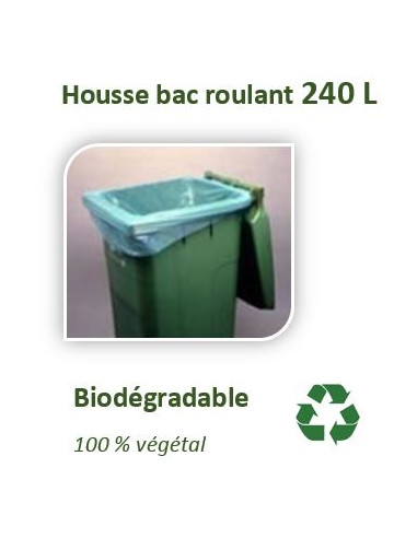 carton 100 Housses 240 L 