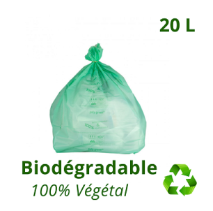 carton 250 sacs 20 L BIO