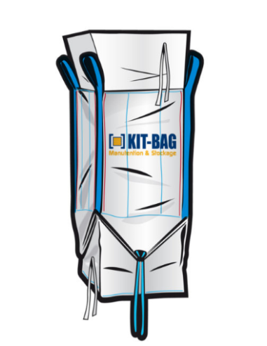 Big-Bag 1.5 m3 ouverture fond