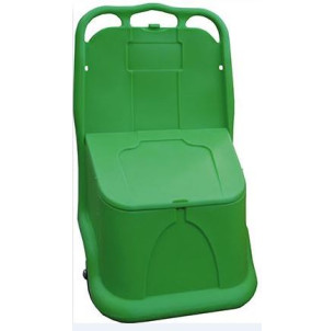 Bac à sel PE mobil 75 L 2