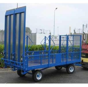 Remorque Plateau rampe 6 x... 2