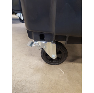 Roue 160 mm avec frein 2