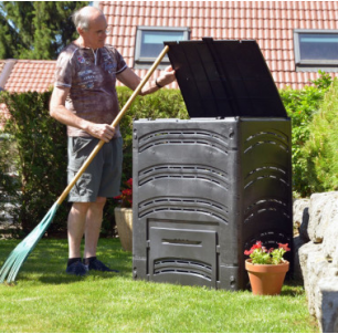 Composteur 650 L noir 2
