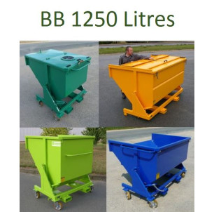 Benne basculante 1250 L Socle 2