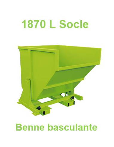 Benne basculante 1870 L Socle