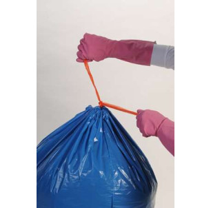 Carton 100 sacs 50 L bleu...