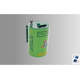 Collecteur Piles Mural 3 L 2