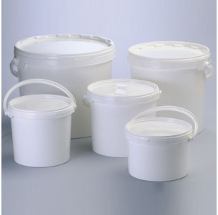 Seaux blanc anse 5 L - Lot... 2