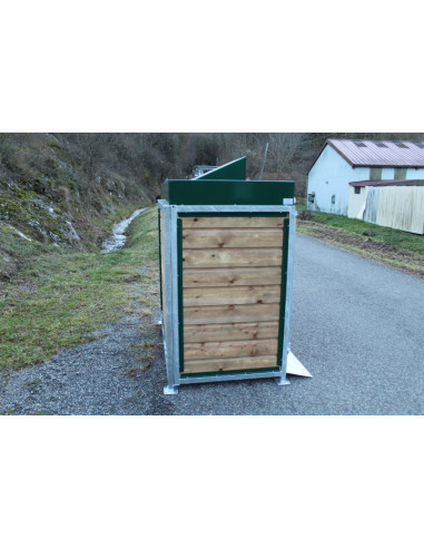 Cache conteneur BISCAROSSE Bac 770 L