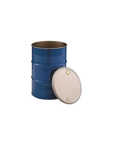 Fût Métallique Aspiration Cyclonique Fût Acier 120L Plasteo - Couvercle étanche - Aspiration Cyclonique - Fabriqué Allemagne Fût Acier Aspiration