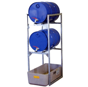 Etagère 2 fûts 60 L 2