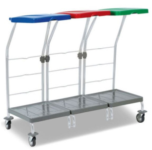 Support Tri Flux couv rouge, vert, bleu 2