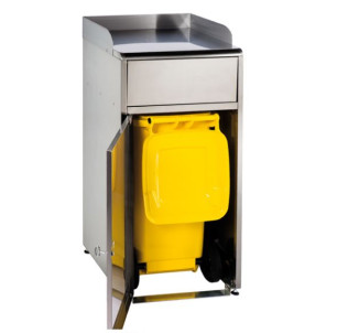 Borne inox pour bac 120 L