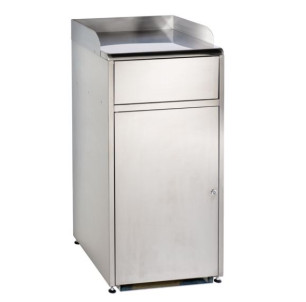 Borne inox pour bac 120 L 2