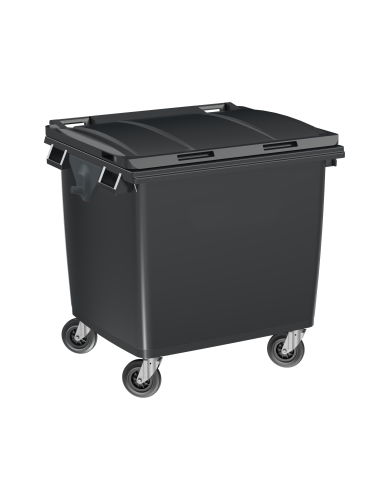 Bac roulant 1000 L latéral SULO