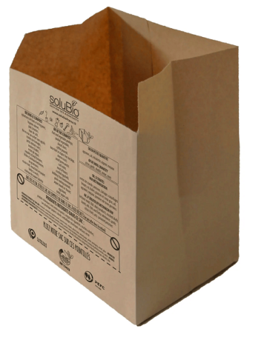 Sac Kraft 7 L carton 100 sacs