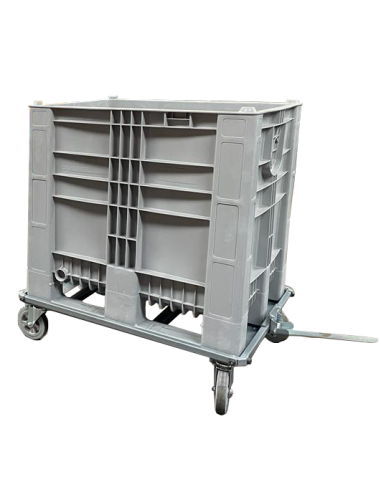 Plateforme pour train roues...