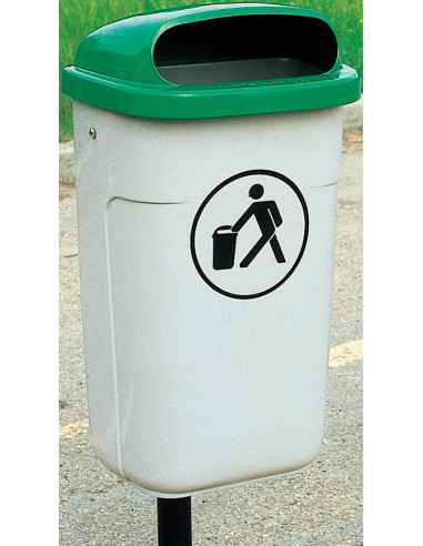 Classique 50 L beige/verte SEUL