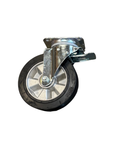 Roue 200 mm MEVA avec frein