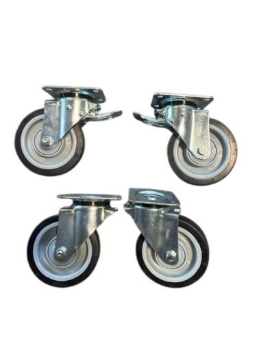 Kit roues renforcées polyamide 200 mm MONTE