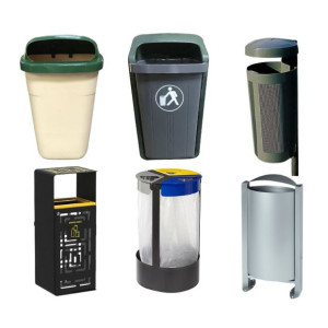 Corbeilles plastique