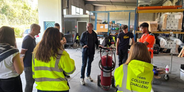 Formation sécurité incendie chez COLLVERT & CHALLENV